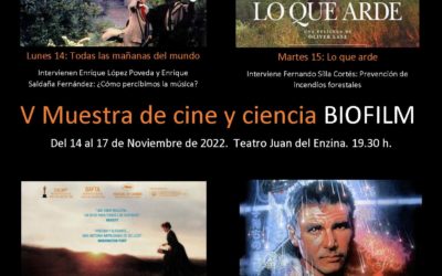 V Muestra de cine y ciencia BIOFILM